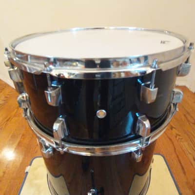 Pearl Roadshow extra deep 14 x 6.5 inch snare drum gloss black excellent condition image 3