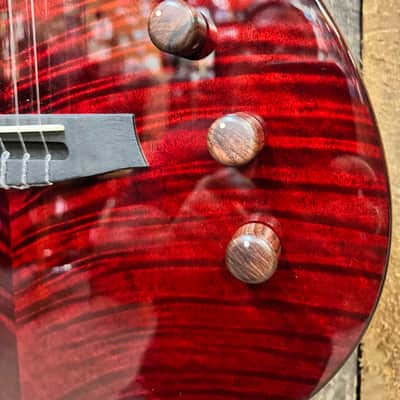 Cordoba Limited-Edition Stage Thin Body Nylon Acoustic/Electric - Garnet image 6