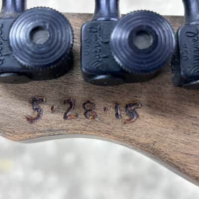 Rare Prototype PWN-001 Palir Titan Tele V-neck Black/White “Croc” Porter Pick Ups image 14