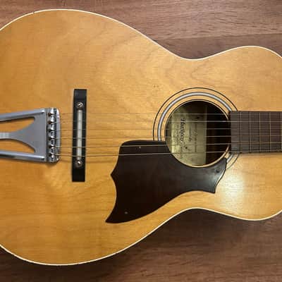 Harmony H-6128 1970s - Natural (Strung Lefty) image 2