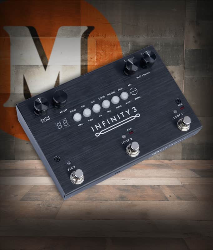 Pigtronix Infinity 3 Hi-Fi Stereo Double Looper (SPL3) image 1