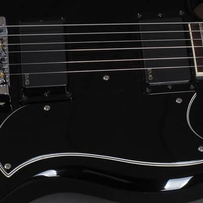 WD Music Gibson Kahler SG Pickguard Half Face 5 Ply Black/White/Black/White/Black 1985-1987 5 PLy B/ image 3