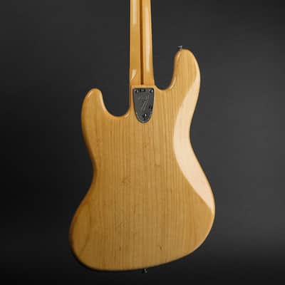 2006 Fender American Vintage '75 Jazz Bass Natural image 5