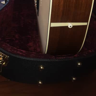 Marklund D-42S 2018  Moon Spruce/Madagascar  (Unreal 12 fret tone and string separation) image 10