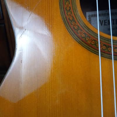 Vintage Bruno Ventura V-1585 Classical Guitar - Made in Japan - 1970s image 7