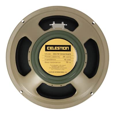 4) Celestion G12M Greenback 16 ohm 25 Watt 12" Guitar Speakers w/ Ceramic Magnet image 3