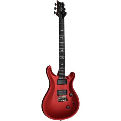 PRS Paul Reed Smith Satin Standard 24 Electric Guitar (with Case), Red Apple Metallic image 7