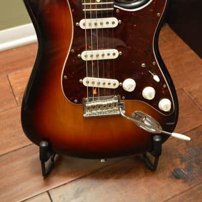 2009 Fender American Standard Stratocaster (3 Color Sunburst) image 2