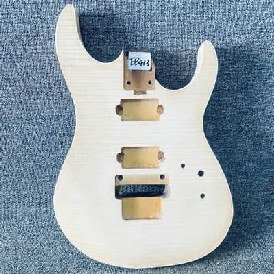 HH Tiger Maple Top Basswood Guitar Body image 1