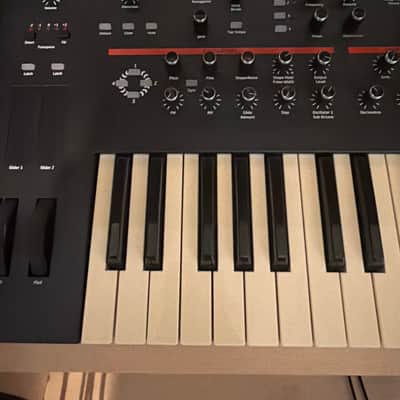 Dave Smith Instruments Prophet 12 61-Key 12-Voice Polyphonic Synthesizer 2013 - 2018 - Black with Wood Sides image 2