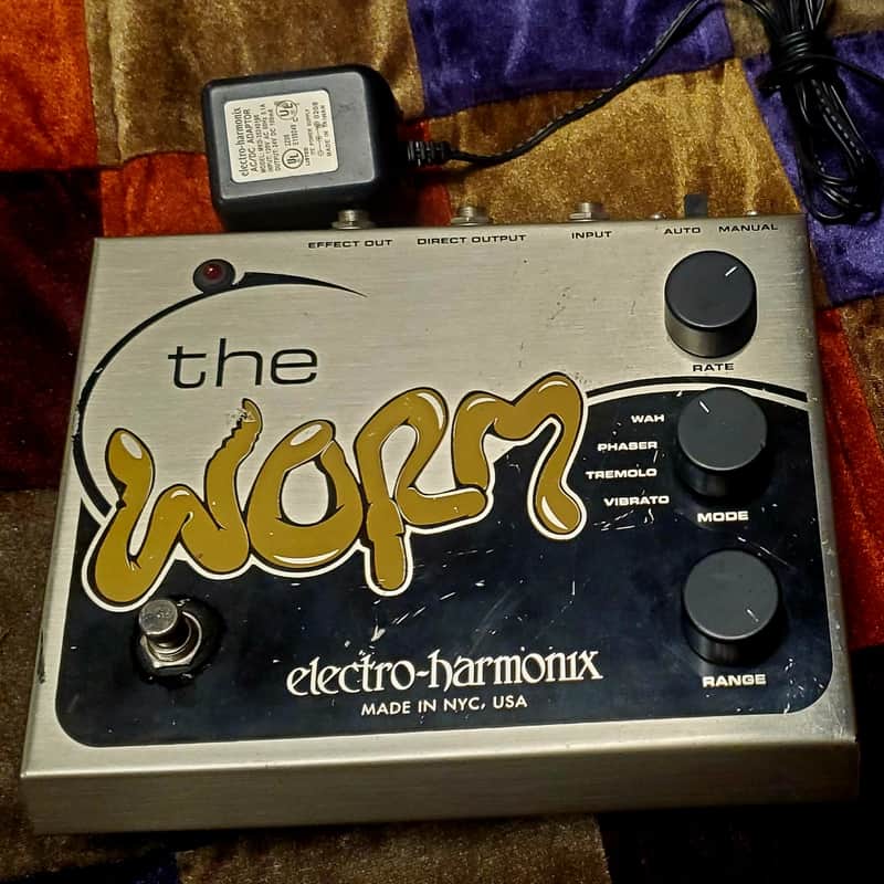 Electro-Harmonix The Worm Analog Wah / Phaser / Vibrato / | Reverb