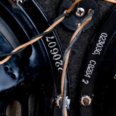 1966 Fender Vibrolux Reverb Black Panel Vintage Tube Amp w/ Jensen C10N, Ftsw image 9