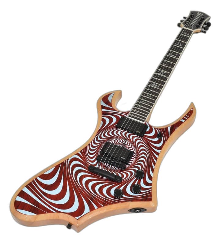 Wylde Audio Goregehn Cocobolo Psychic Bullseye Guitar B0027 image 1