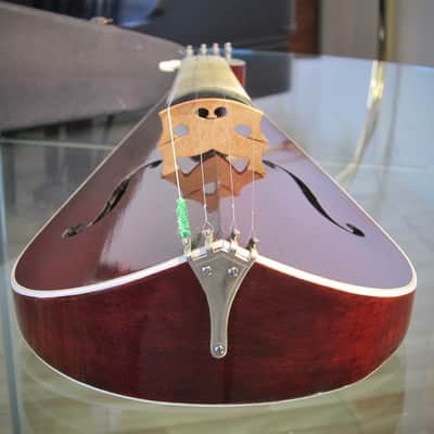 Vintage Johannes Pugh Violinett #589 Bowed Tabletop Violin Near Mint with Original Hard Shell Case image 11