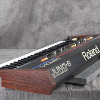 Roland JUNO-6 Polyphonic Synthesizer in Very Good Condition. image 8
