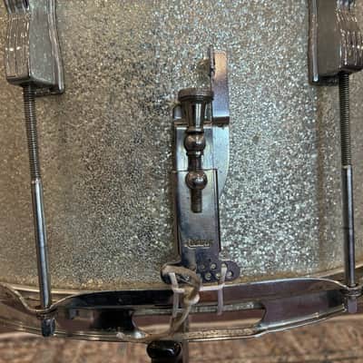Immagine Ludwig 1960s Marching/Converted Snare 15x12" - Silver Sparkle - 3