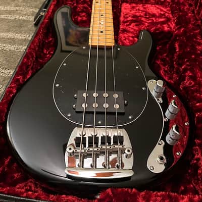 2023 Ernie Ball Music Man Retro 70’s Stingray Black -  8.5 pounds! image 4