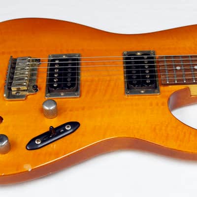 Ibanez '96 SV420FM Electric Guitar Butterscotch Transparent Flamed Maple! #39397 image 11