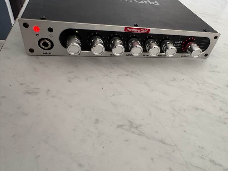 Positive Grid BIAS Mini 300-Watt Guitar Amp Head 2010s - Silver image 1