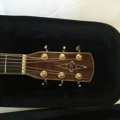 ALVAREZ-PD-100S-ACOUSTIC-TREE-of-LIFE-GUITAR-W-CASE-Exce image 3