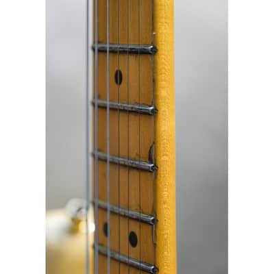 1983 Fender Standard Stratocaster (USA) with Maple Fretboard ivory white image 14