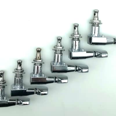 Fender Squier 2-Pin Die-Cast Tuners - Chrome image 3