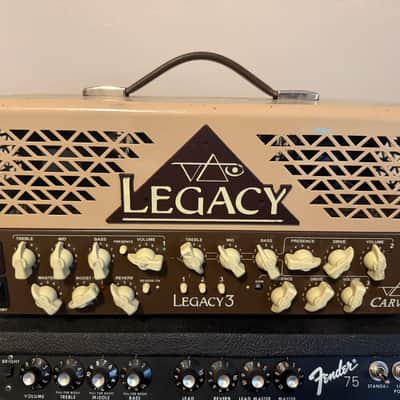 Carvin Legacy 3 Model VL300 Steve Vai Signature 3-Channel 100-Watt Guitar Amp Head 2012 - 2017 - Brown with Tan Top image 1