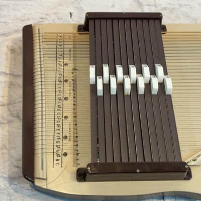 Silvertone by Oscar Schmidt Autoharp with Case Harp image 2