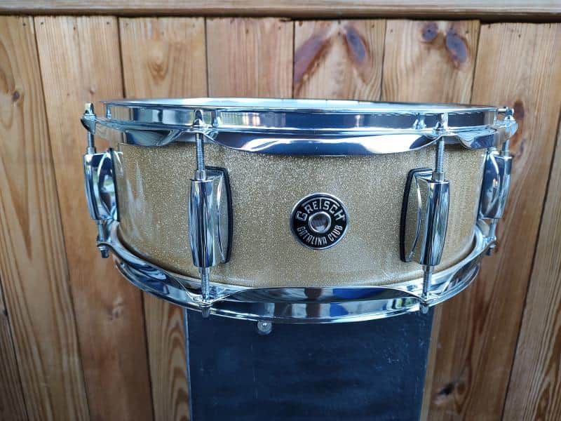 Gretsch Catalina Club  14 X 5 Snare drum 2026 - Vintage Gold Sparkle image 1