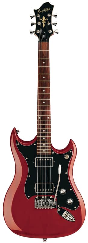 Hagstrom F200-WCT Electric Guitar Wild Cherry image 1