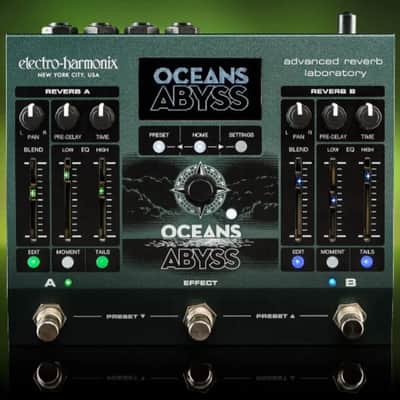 Electro Harmonix Oceans Abyss Advanced Reverb Laboratory image 1