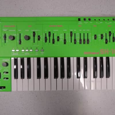 Roland SH-101 Monophonic Analog Synthesizer Refinished by GHOSTINMPC Custom Green [Three Wave Music]