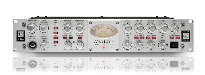 Avalon VT-737SP Tube Microphone/Instrument Preamplifier, Opto-compressor, and Sweep Equalizer image 1