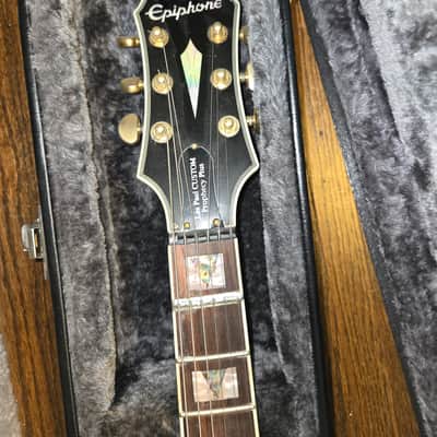 Epiphone Les Paul Custom Prophecy Plus GX 2012 - 2019 - Heritage Cherry Sunburst image 2