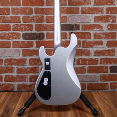 Jackson X Series David Ellefson 30th Anniversary Concert Bass CBX IV Quicksilver 2025 w/Hardshell Case image 8