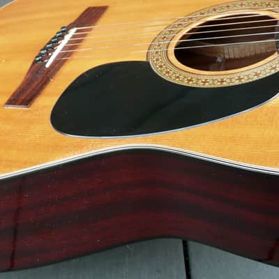 Morales MF-120 000 size falk guitar '70 Natural | Reverb