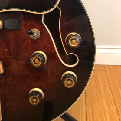 Ibanez AG95-DBS Artcore Expressionist 2013 - 2018 - Dark Brown Sunburst image 6