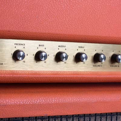 Marshall JMP Model 1992 Super Bass 100 Tube Half Stack Amplifier (1973), ser. #SB/A 2951E. image 18