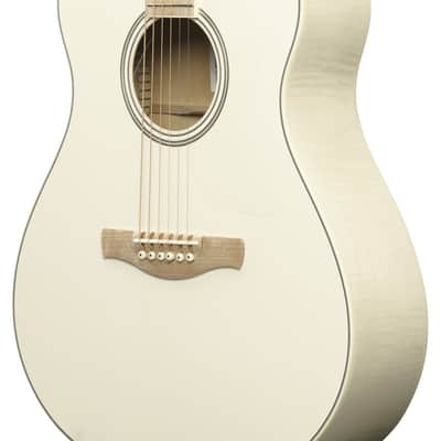 Ibanez AAM370E-OAW Advanced Acoustic AAM Acoustic Guitar 6-String - Open Pore Antique White image 16