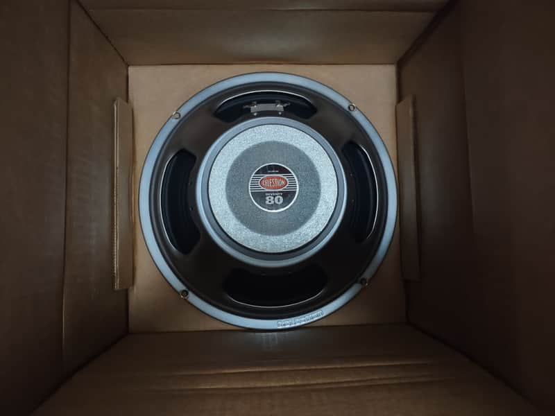 Celestion G12P-80 Seventy 80 12" 80-Watt 16ohm Guitar Amp Speaker 2020s - Silver image 1