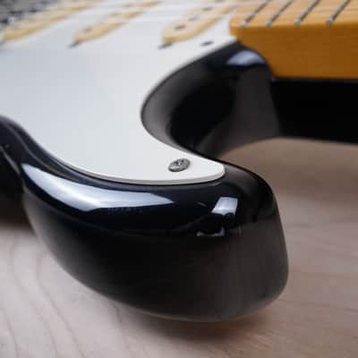 Squier SST-30 Stratocaster MIJ 1985 Black Vintage Fender Japan w/ Bag image 7