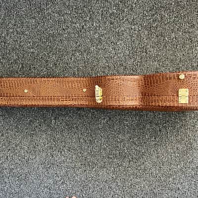 Mint Spider Croc Hard Case for Les Paul. 2010s - Brown. image 6