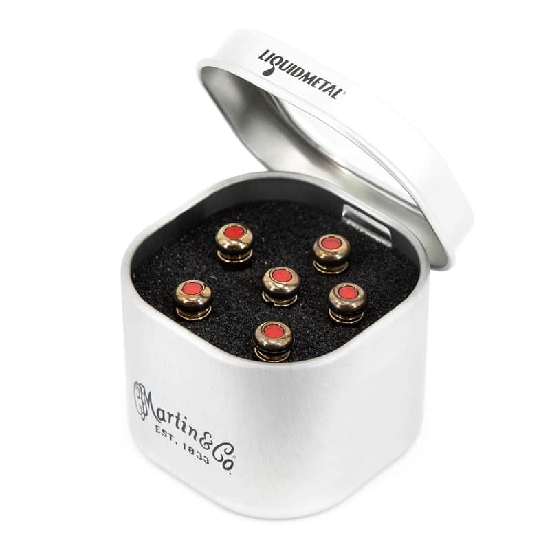 Martin Luxe Liquidmetal Bridge Pin Set, Gold image 1