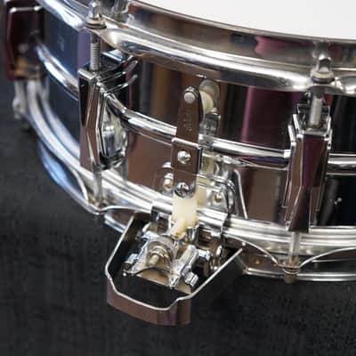 Vintage 1966 Ludwig USA Super Sensitive 5x14" Steel Snare Drum - ALL ORIGINAL image 11