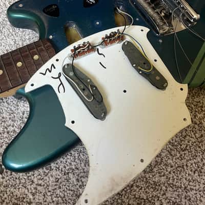 Vintage Fender Competition Blue Mustang with OHSC 1974 Kurt Cobain image 6