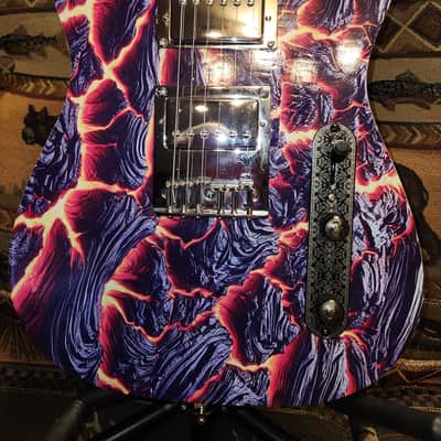 Lava Telecaster Style Guitar Custom Built All New, Great Player image 2