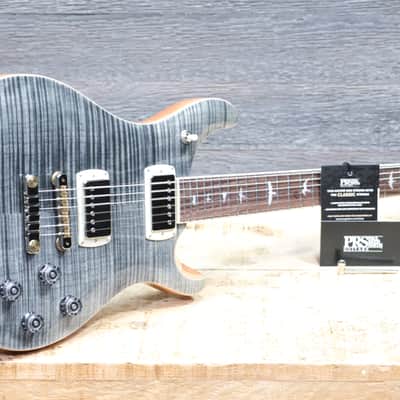 PRS SE McCarty 594 Charcoal Flame Maple Veneer Top Electric Guitar w/Bag image 9