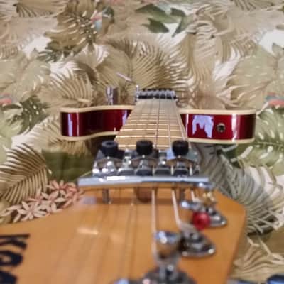 Kramer Rare Vintage Classic III ( Fender ) Telecaster - Floyd Rose! 1987 Candy Apple Red image 9