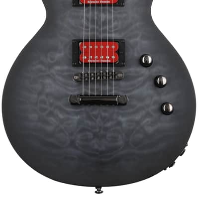 ESP LTD Signature Ben Burnley BB-600 Baritone Electric Guitar - See Thru Black Sunburst Satin image 1