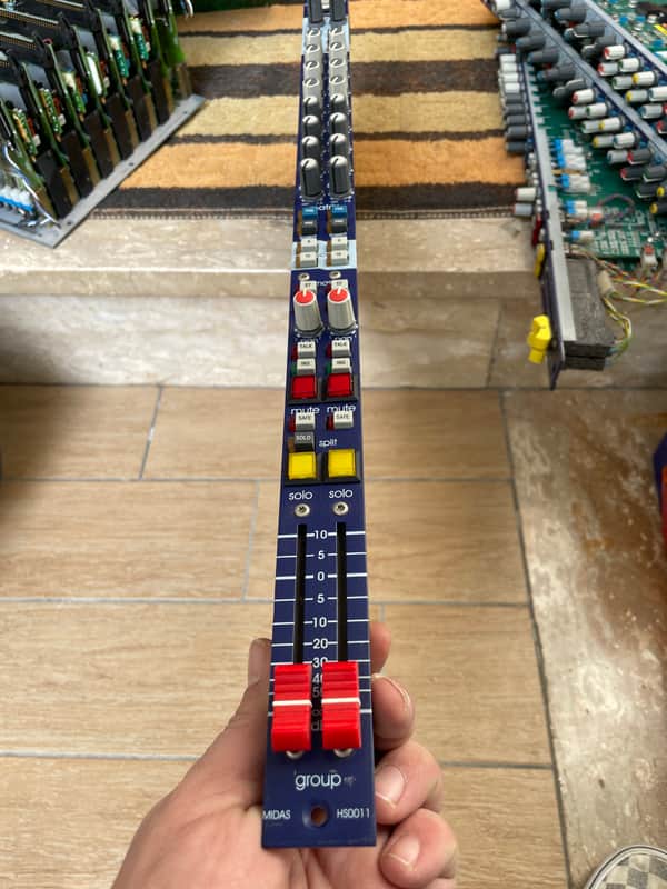 Midas Heritage 3000 Aux Module 2003 - Blue/White image 1